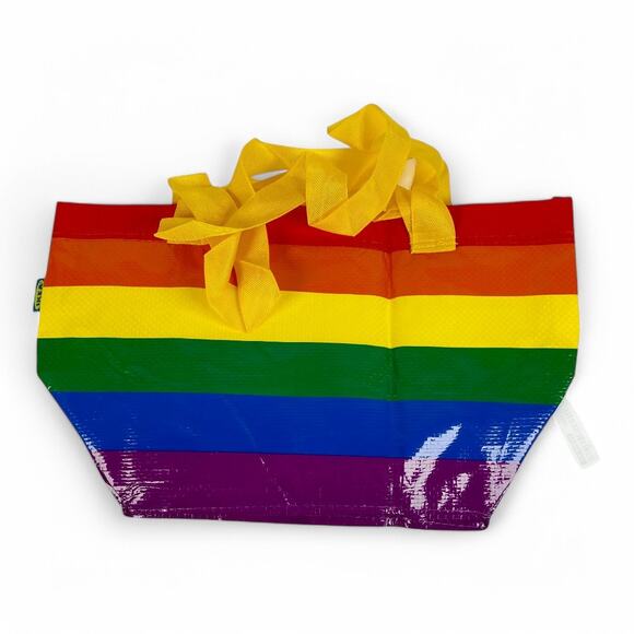 IKEA Rainbow Reusable Bag Storstomma Small Shopping Tote LGBTQIA+ Pride - Picture 6 of 7